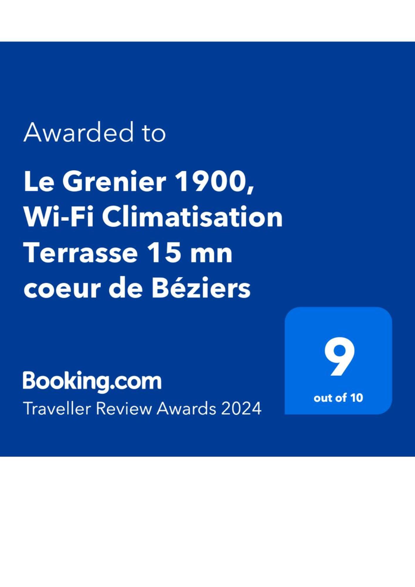 Le Grenier, Climatisation Terrasse Wi-Fi Netflix 15 Mn Coeur De Ville Béziers Esterno foto